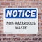 Signmission Non-Hazardous Waste OSHA Notice Sign, Plastic, 14in W x 10in L, 2PK OS-2PACK-NS-P-1014-L-15077 - alternate 5